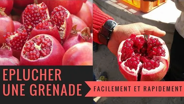 Comment Éplucher Une Grenade Fruit